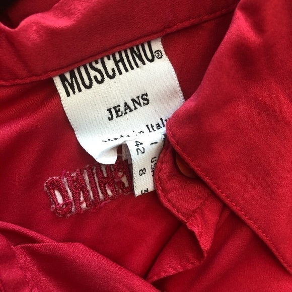 Vintage Moschino Jeans Top Size 8 - Picture 11 of 14